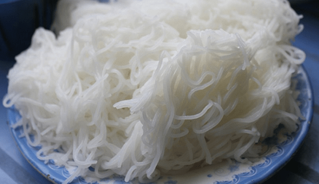 cam an bun duoc khong