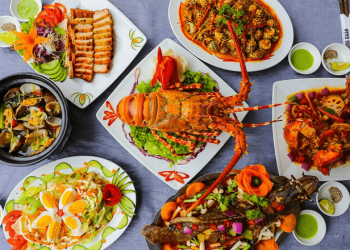 an hai san xong co an duoc sau rieng khong