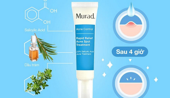 kem tri mun co chua salicylic acid