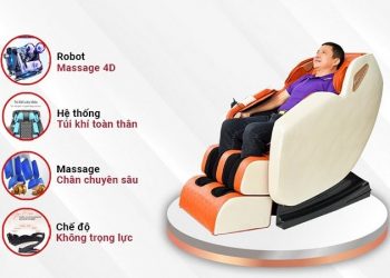 9+ Ghế Massage Lưng Tốt Nhất Xóa Tan Mọi Mệt Mỏi