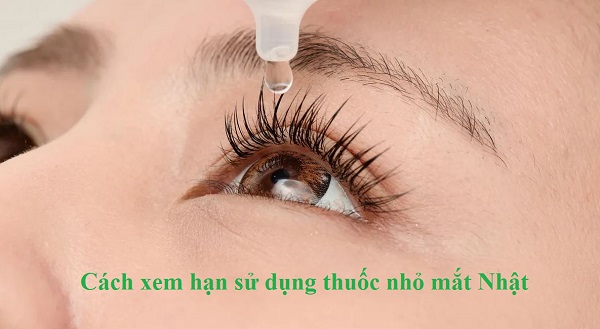 Cách xem hạn sử dụng thuốc nhỏ mắt Nhật