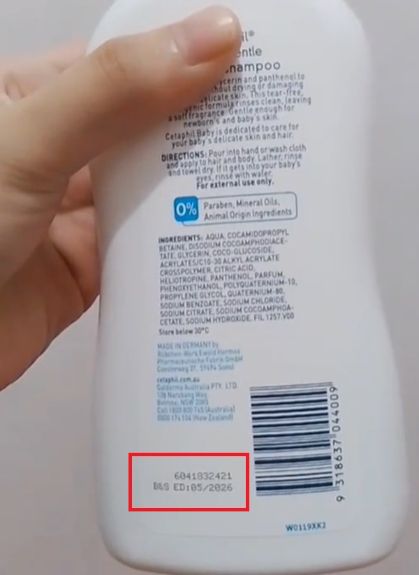 Hạn sử dụng của cetaphil Hạn sử dụng của cetaphil